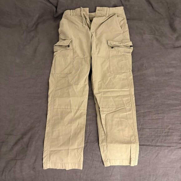 🔥👀 (US M Small) Uniqlo Cargo Pants - Beige 👀🔥 - Picture 2 of 6